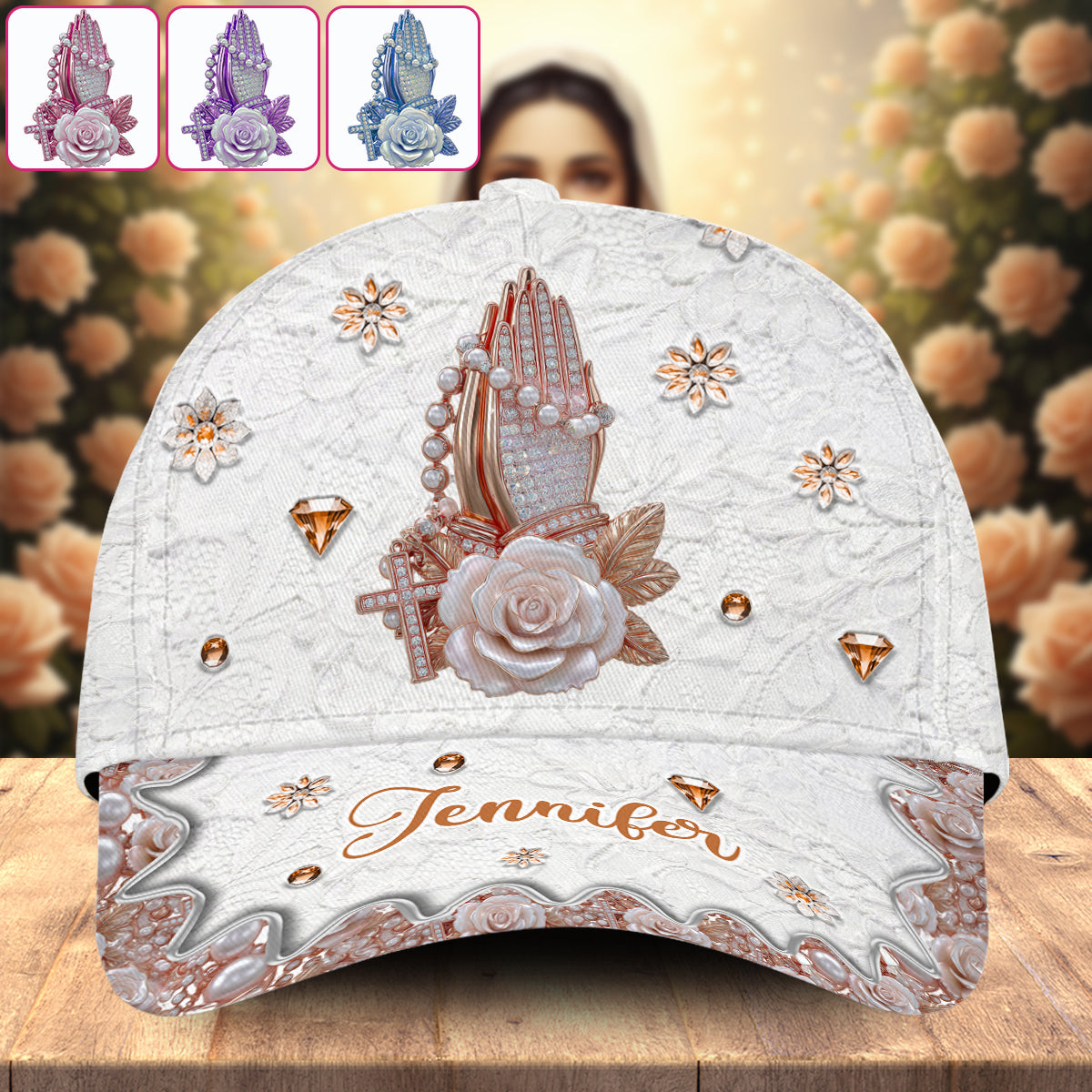 Believe – Personalisierte christliche Klassik-Kappe