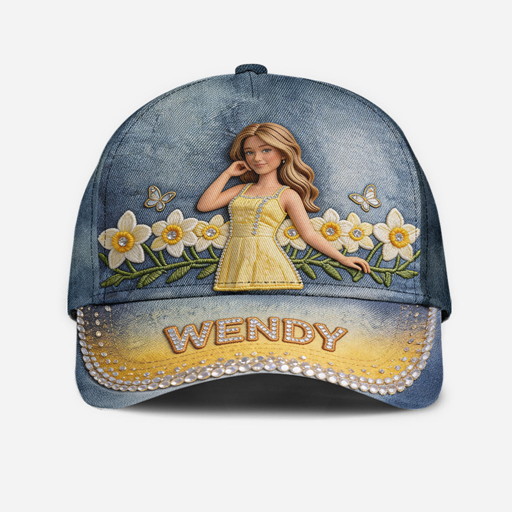 Custom Any Photo - Personalized Flower Lover Classic Cap