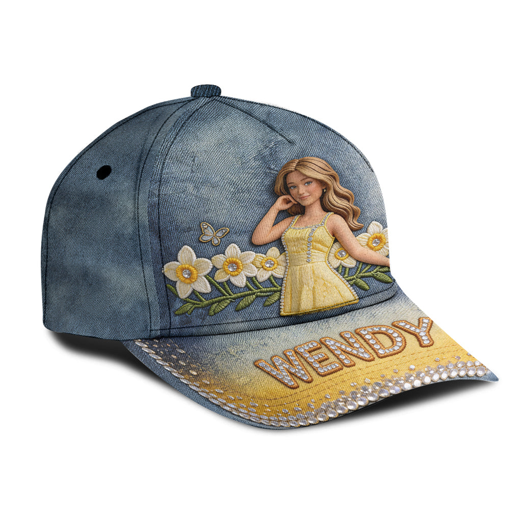 Custom Any Photo - Personalized Flower Lover Classic Cap