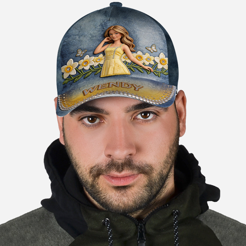 Custom Any Photo - Personalized Flower Lover Classic Cap