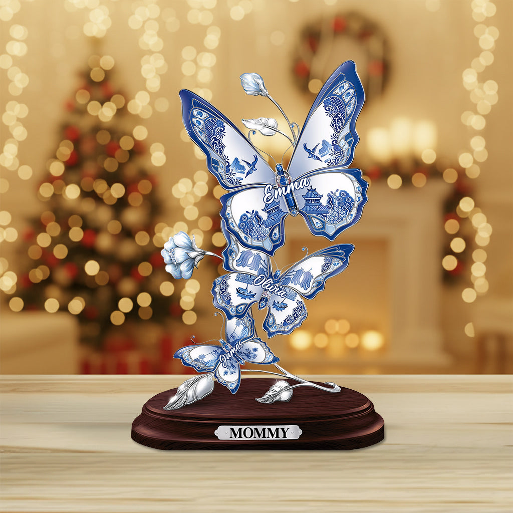 Perfect Gift For Mom, Grandma - Personalized Mother Custom Shaped Acrylic Plaque