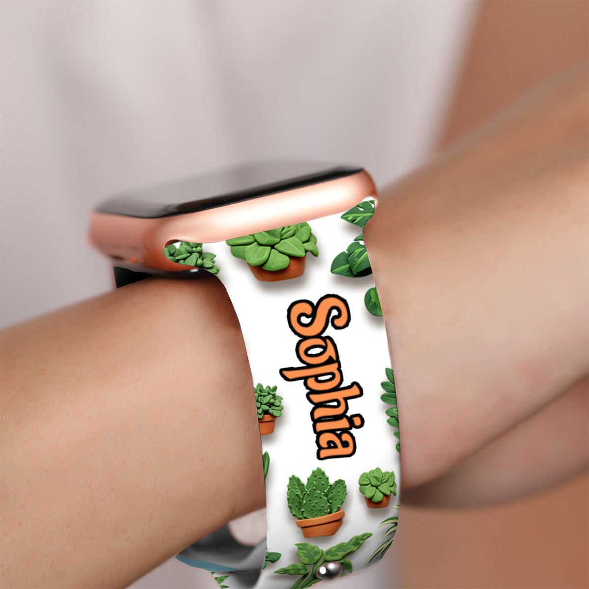 Ich brauche wirklich all diese Pflanzen – personalisiertes Garten-Apple-Watch-Armband