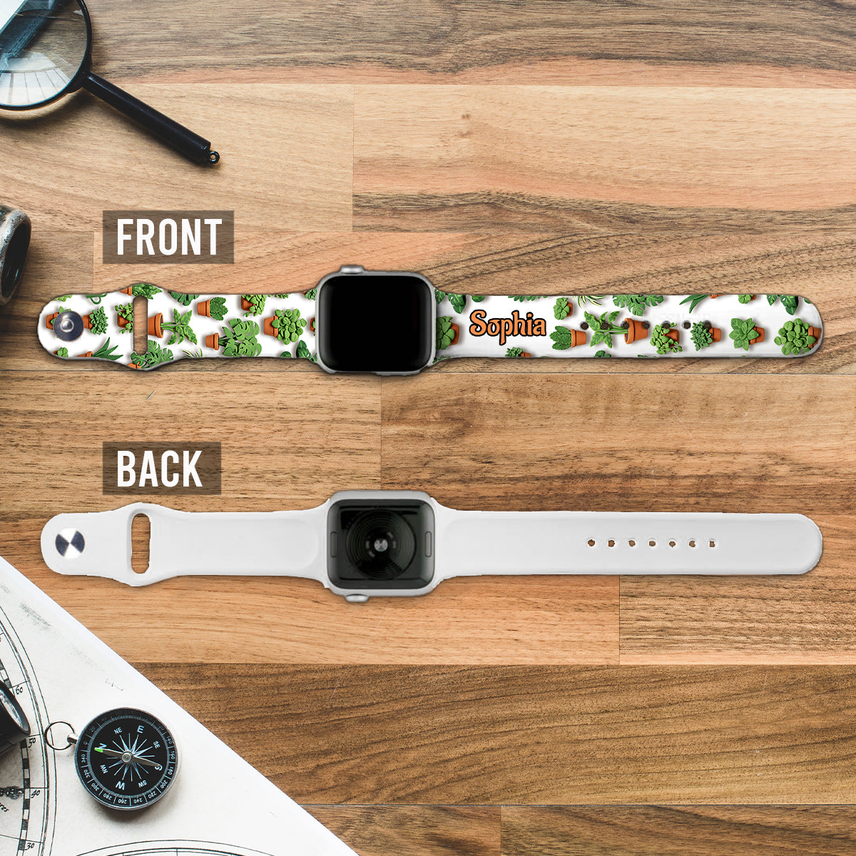 Ich brauche wirklich all diese Pflanzen – personalisiertes Garten-Apple-Watch-Armband