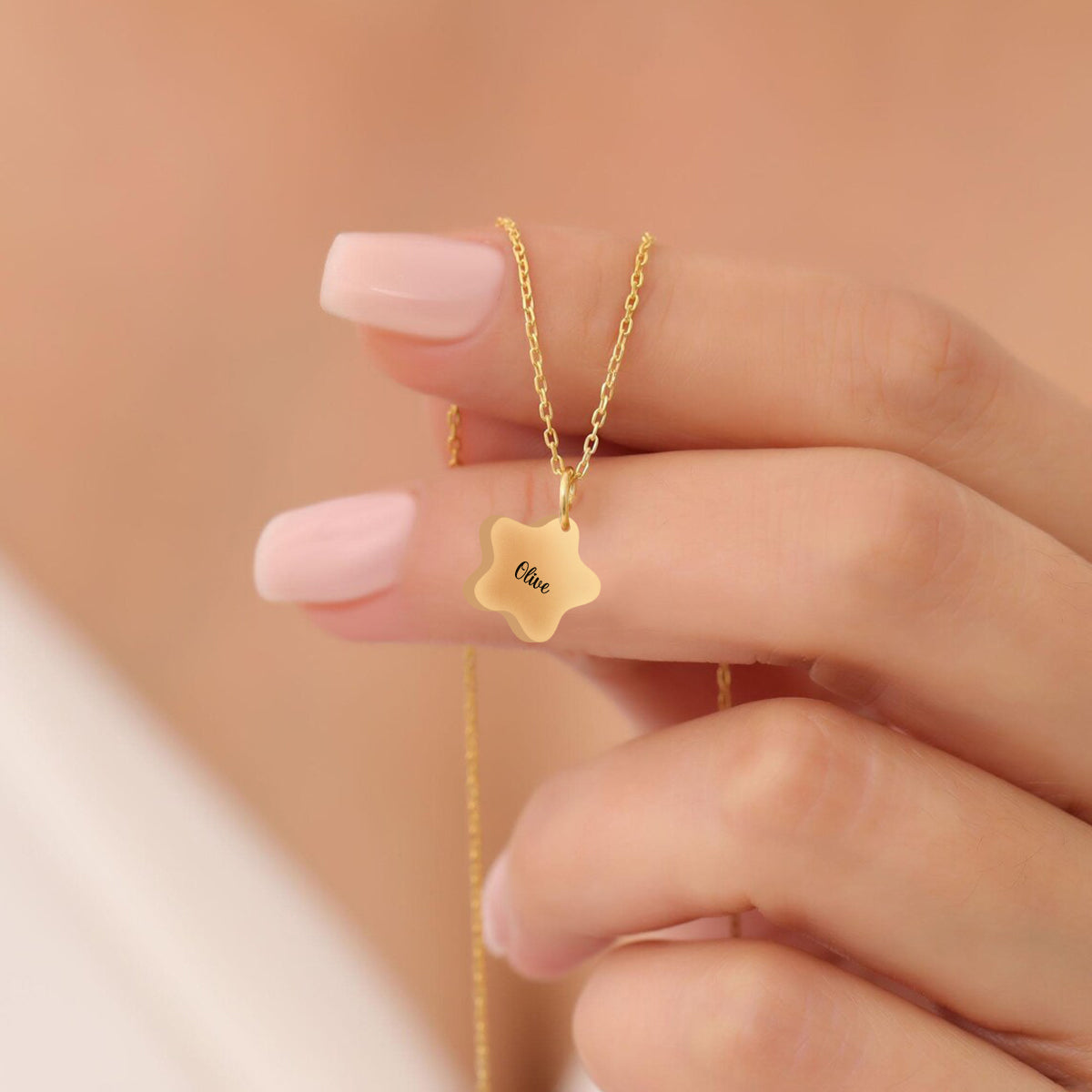 Ich liebe dich bis zum Mond und zurück – Personalisierte Partnerkette mit Anhänger für Mütter