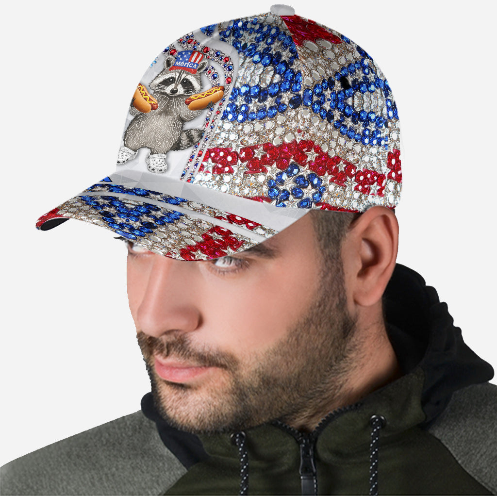 Red White And Feral - Personalized Independence Day/ 4th of July Classic Cap