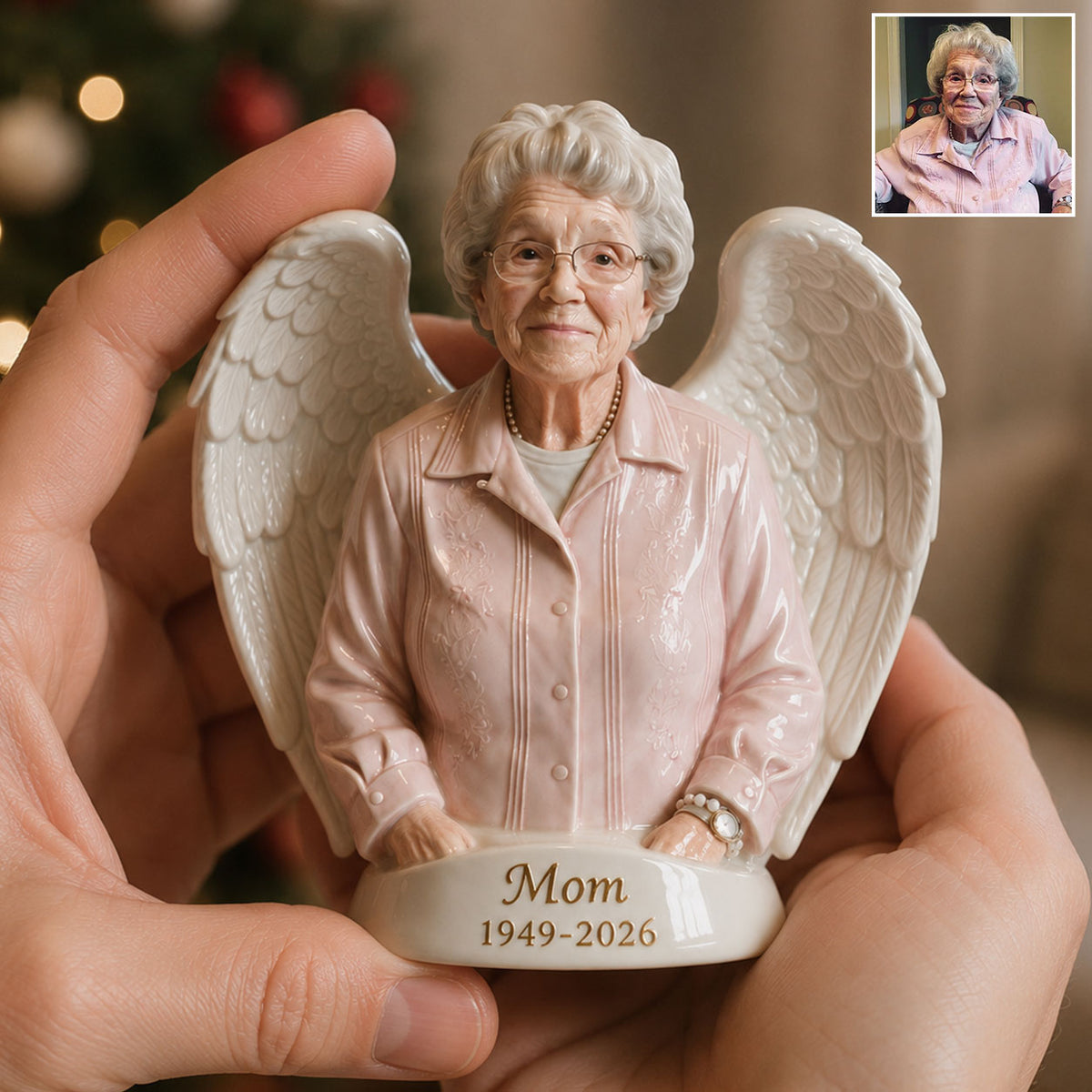 My Guardian Angel - Personalized Memorial 3D Plaque