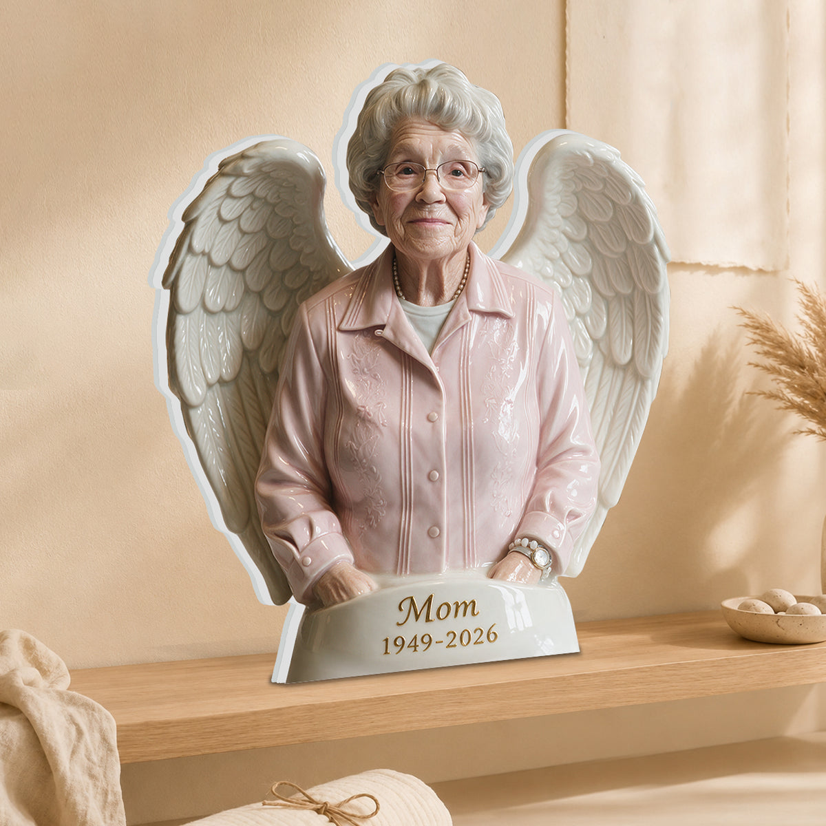 My Guardian Angel - Personalized Memorial 3D Plaque