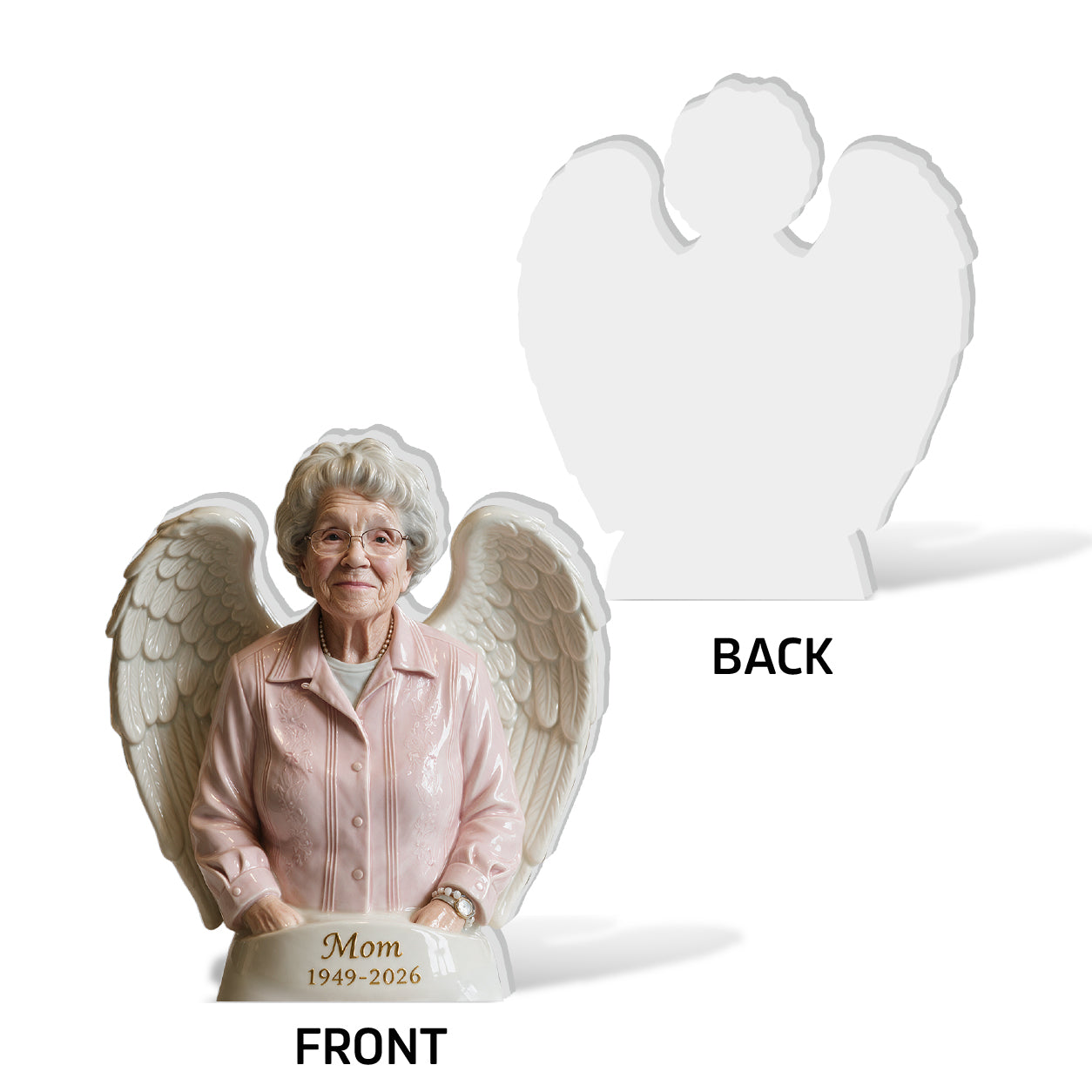 My Guardian Angel - Personalized Memorial 3D Plaque