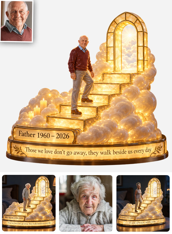 Personalized Memorial Gift, A Beautiful Keepsake to Honor a Loved One - Personalized Memorial Acrylic LED Night Light