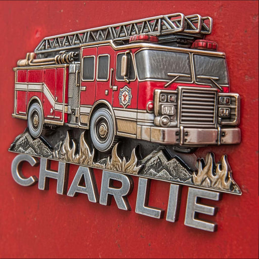Proud Firefighter - Personalized Firefighter Magnet