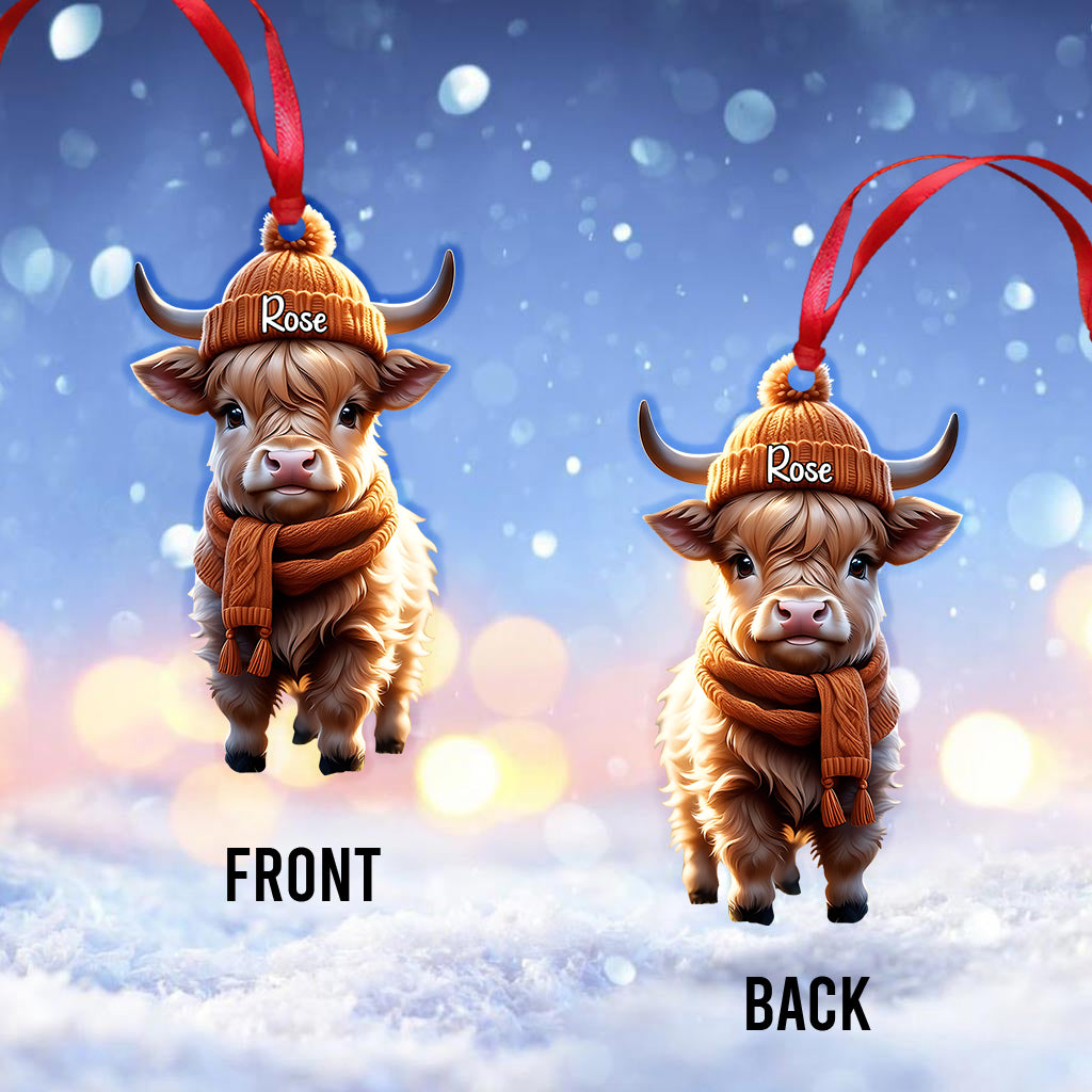 All I Want For Christmas - Personalized Ornament