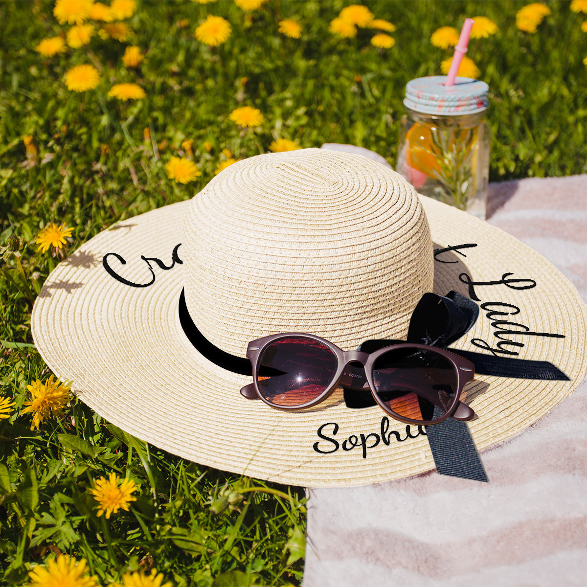 Crazy Plant Lady - Personalized Gardening Foldable Hat