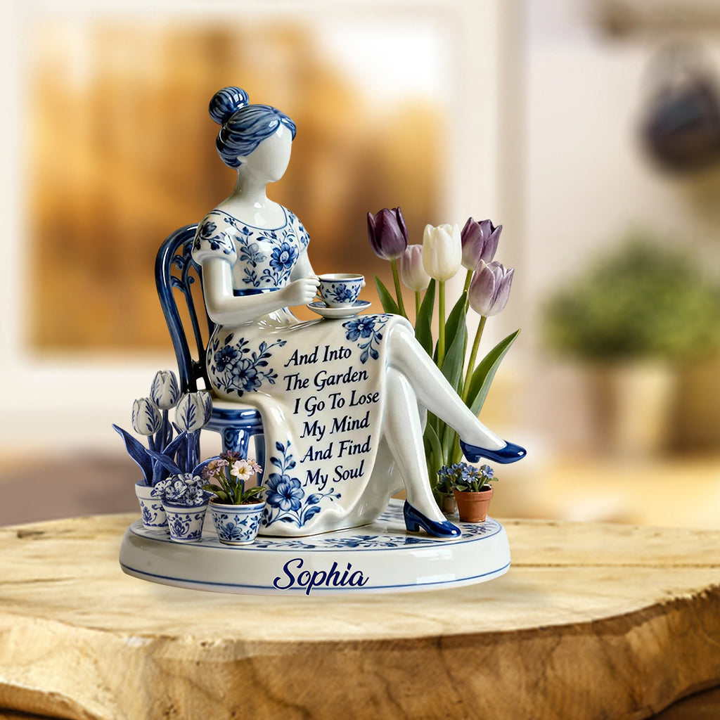 Into The Gardening I Go - Personalized Gardening Custom Shaped Acrylic Plaque