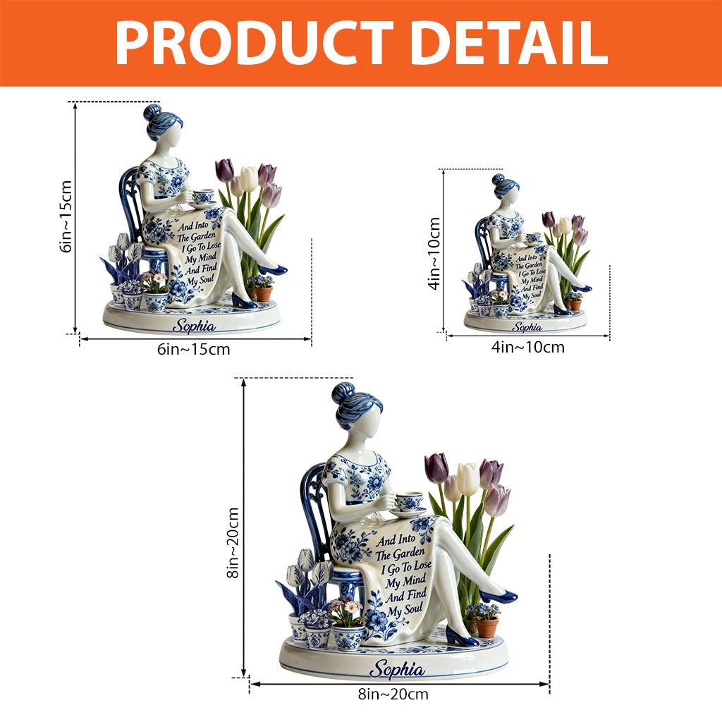 Into The Gardening I Go - Personalized Gardening Custom Shaped Acrylic Plaque