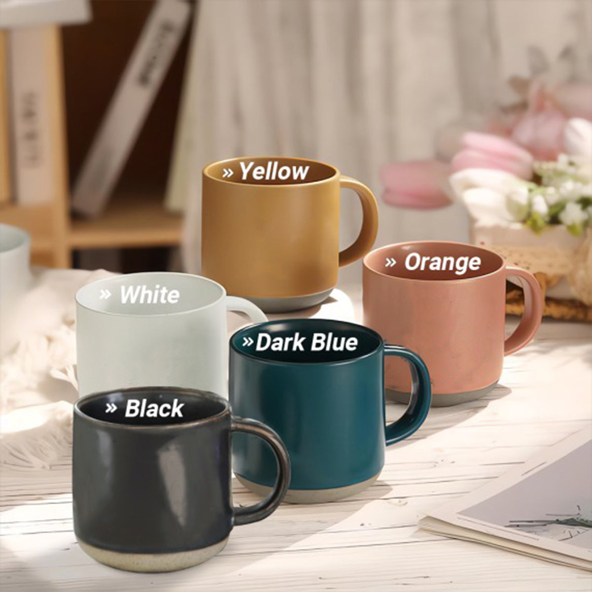 Love Baking - Personalized Baking Printed Pottery Mug