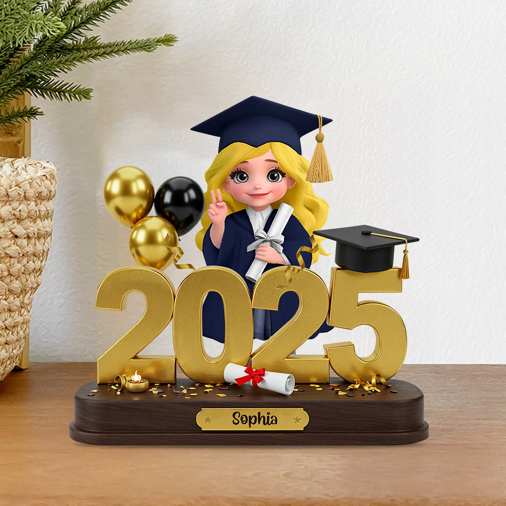 Graduation Gift - Personalized Graduation Custom Shaped Acrylic Plaque