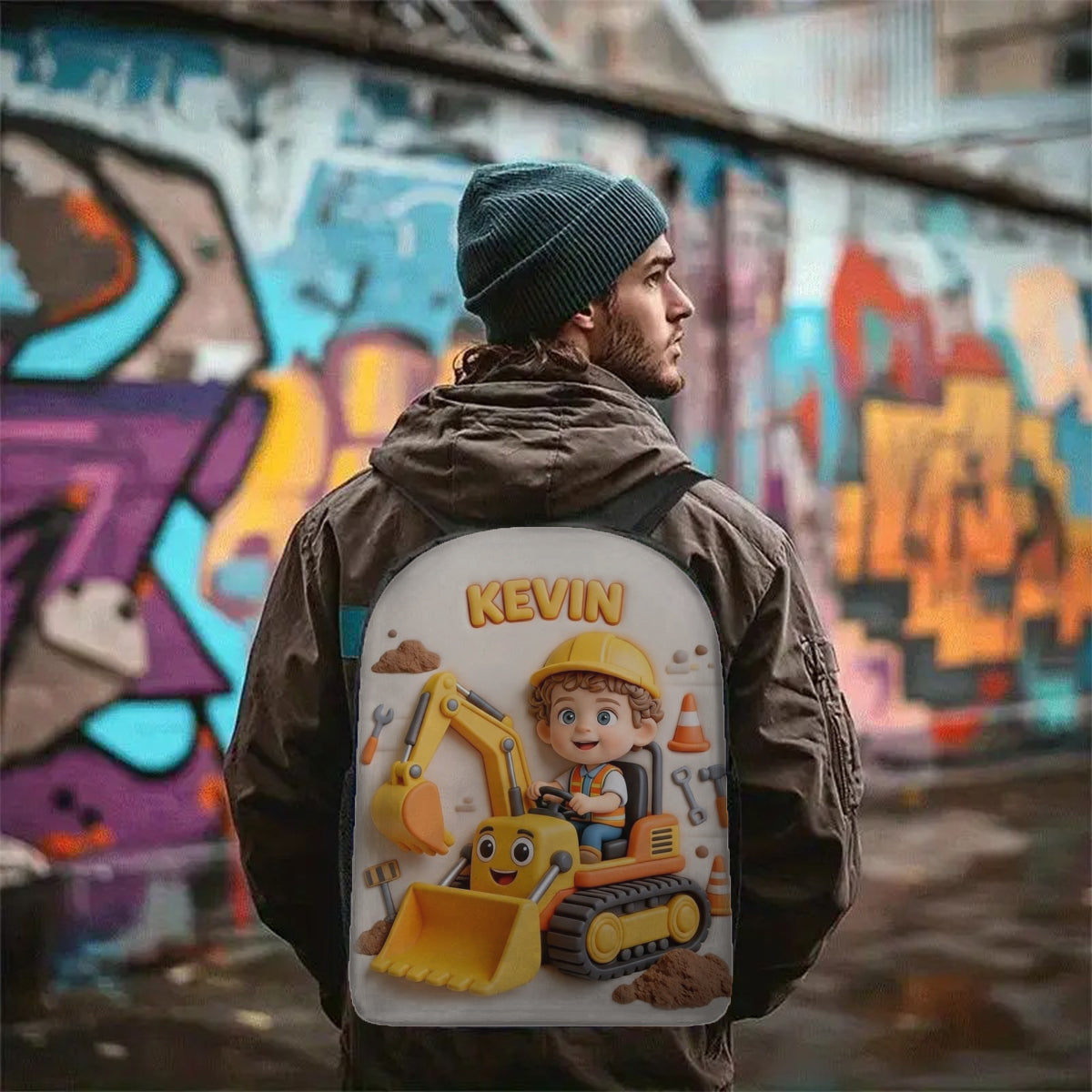 Personalisierbarer, multifunktionaler Kinderrucksack – das perfekte Geschenk für Kinder mit Foto!