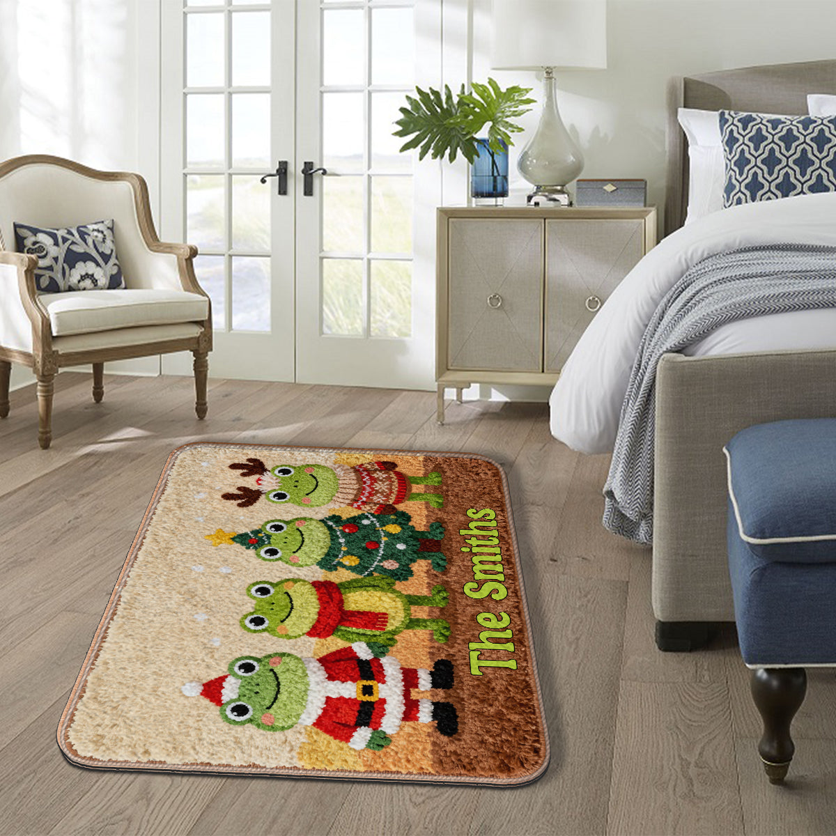 Love Frog – Personalisierter, rutschfester Frosch-Teppich