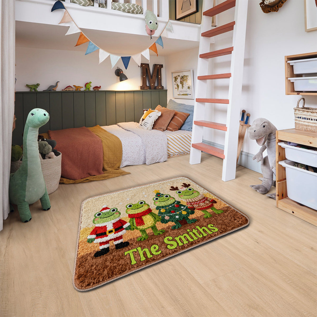 Love Frog – Personalisierter, rutschfester Frosch-Teppich