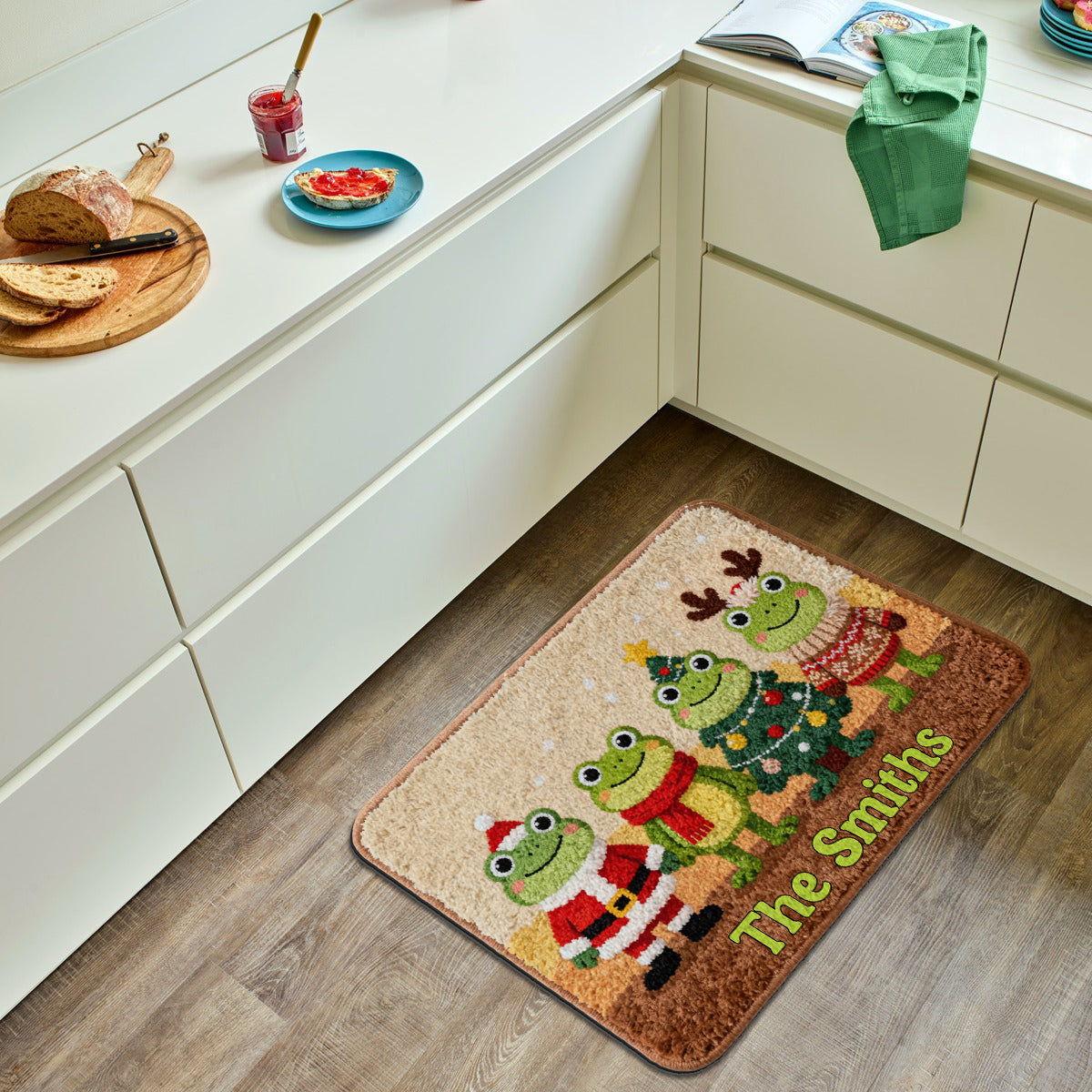 Love Frog – Personalisierter, rutschfester Frosch-Teppich
