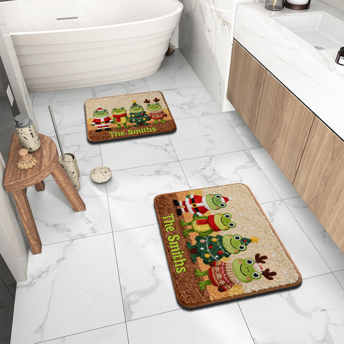 Love Frog – Personalisierter, rutschfester Frosch-Teppich