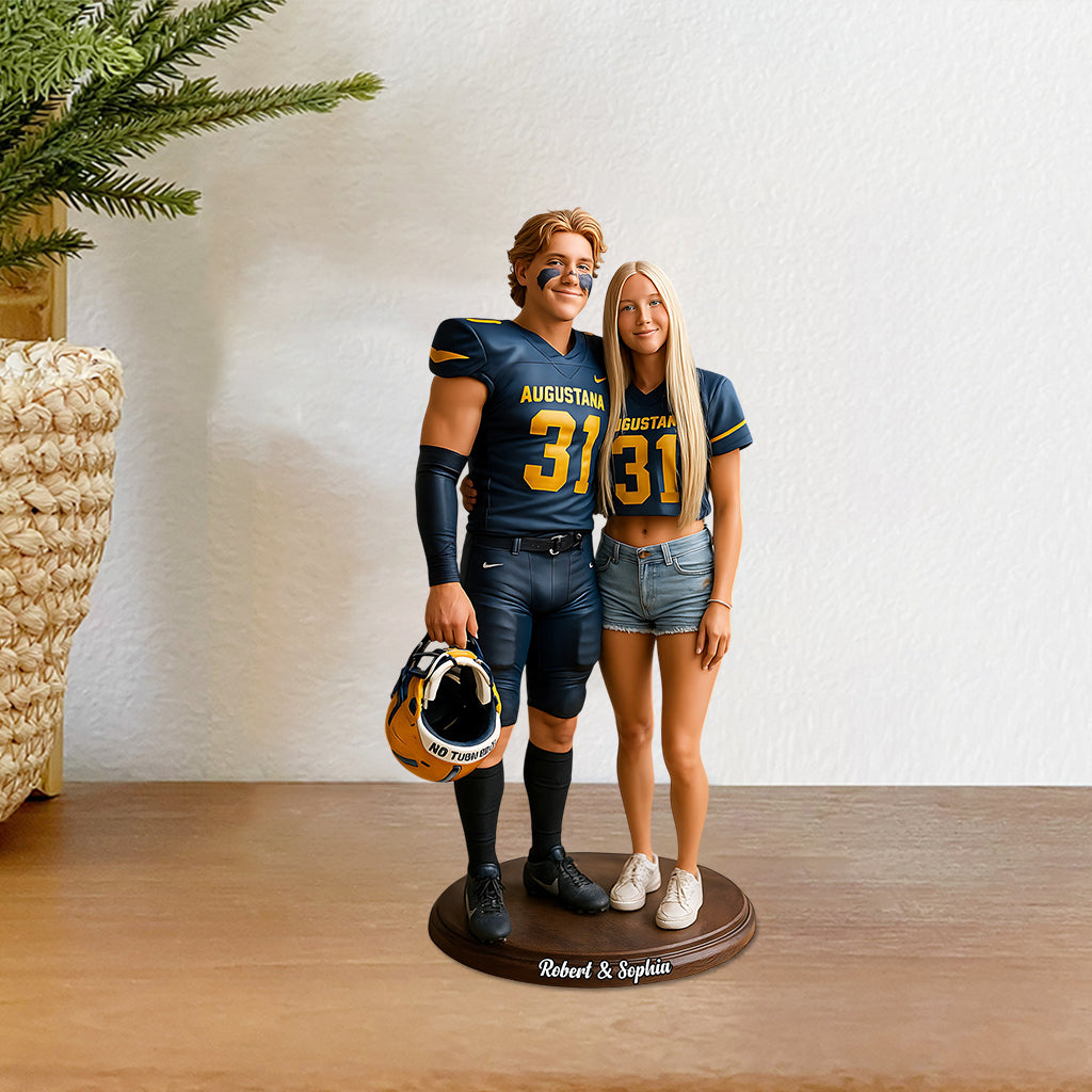 You & Me We Got This - Personalized Couple Custom Shaped Acrylic Plaque