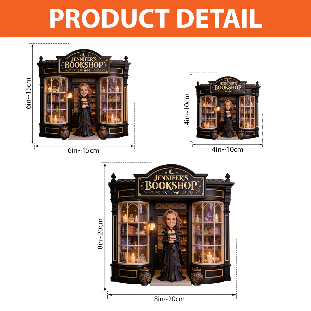 Custom Any Photo - Personalized Witch Custom Shaped Acrylic Plaque