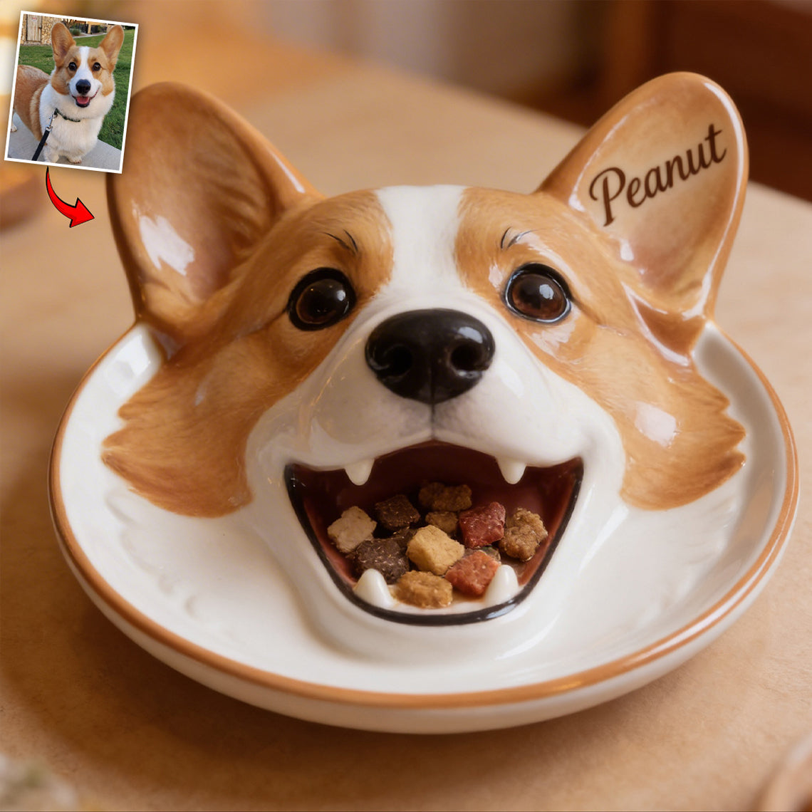 Any Pet - Personalized Dog Catch-All Tray