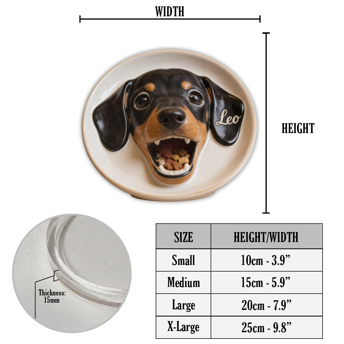 Any Pet - Personalized Dog Catch-All Tray