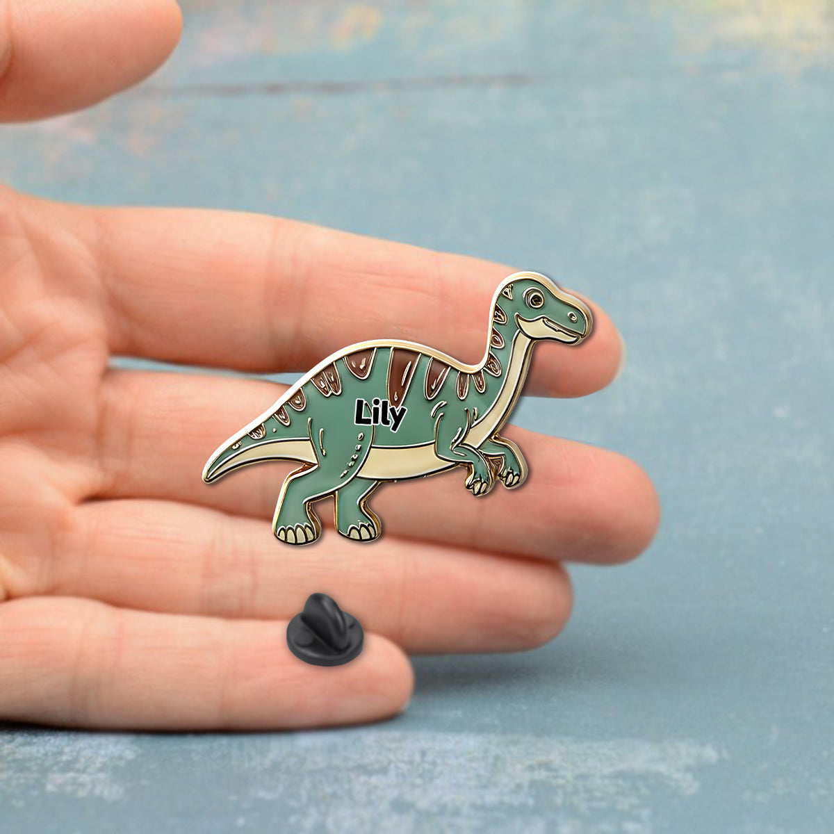 Dinosaurier-Kollektion für Kinder – Personalisierter Kinder-Pin