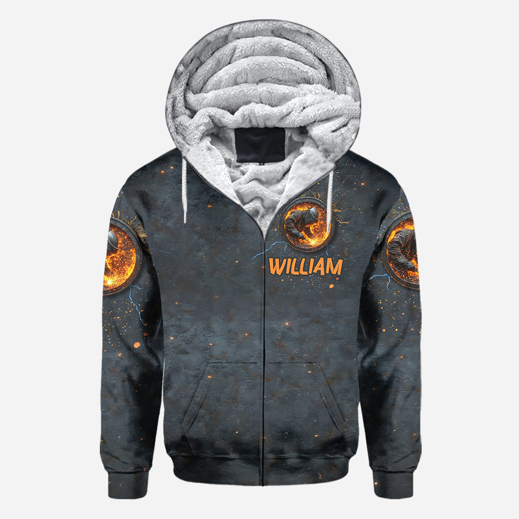 Gift For Welder Man - Personalized Welder All Over Shirt