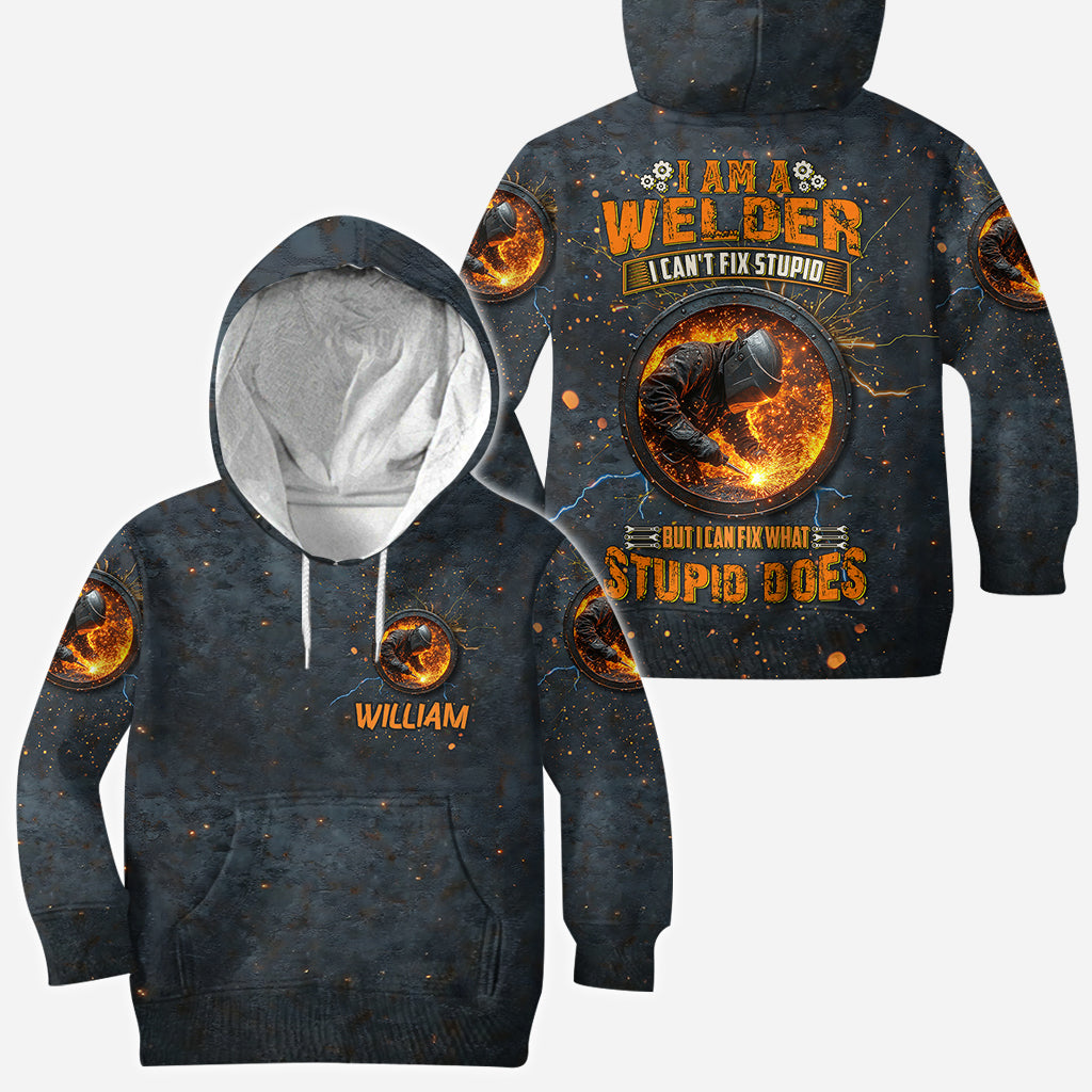 Gift For Welder Man - Personalized Welder All Over Shirt