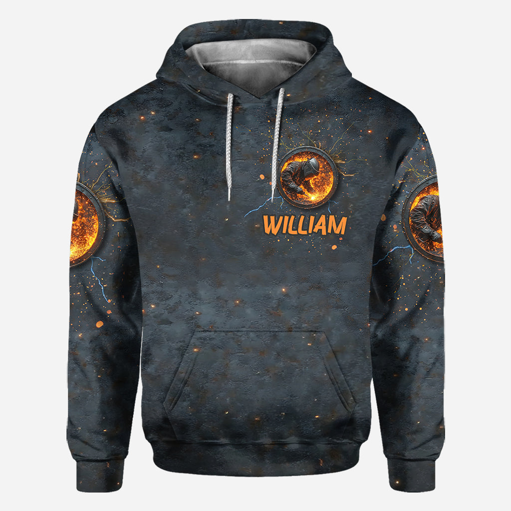 Gift For Welder Man - Personalized Welder All Over Shirt