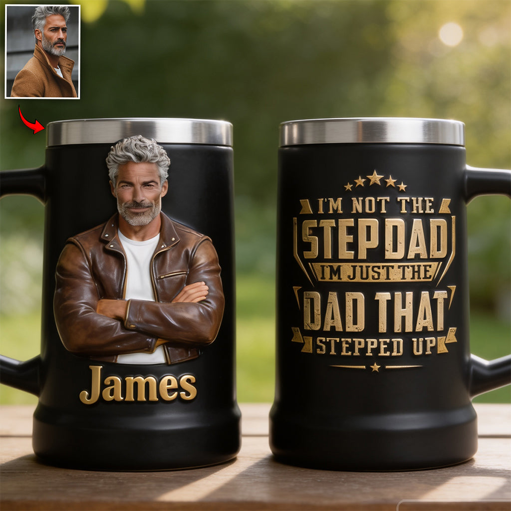 Der perfekte Stiefvater - Personalisierter Bierkrug