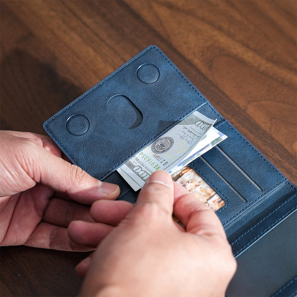 Starker Hund – Personalisierte Magsafe-Geldbörse für Hunde