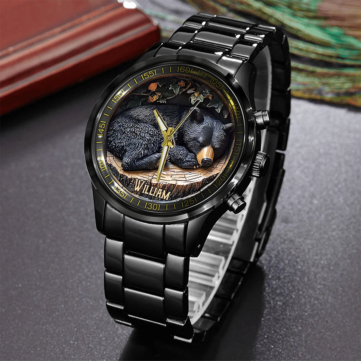 Black Bear - Personalized Hunting Hand Watch