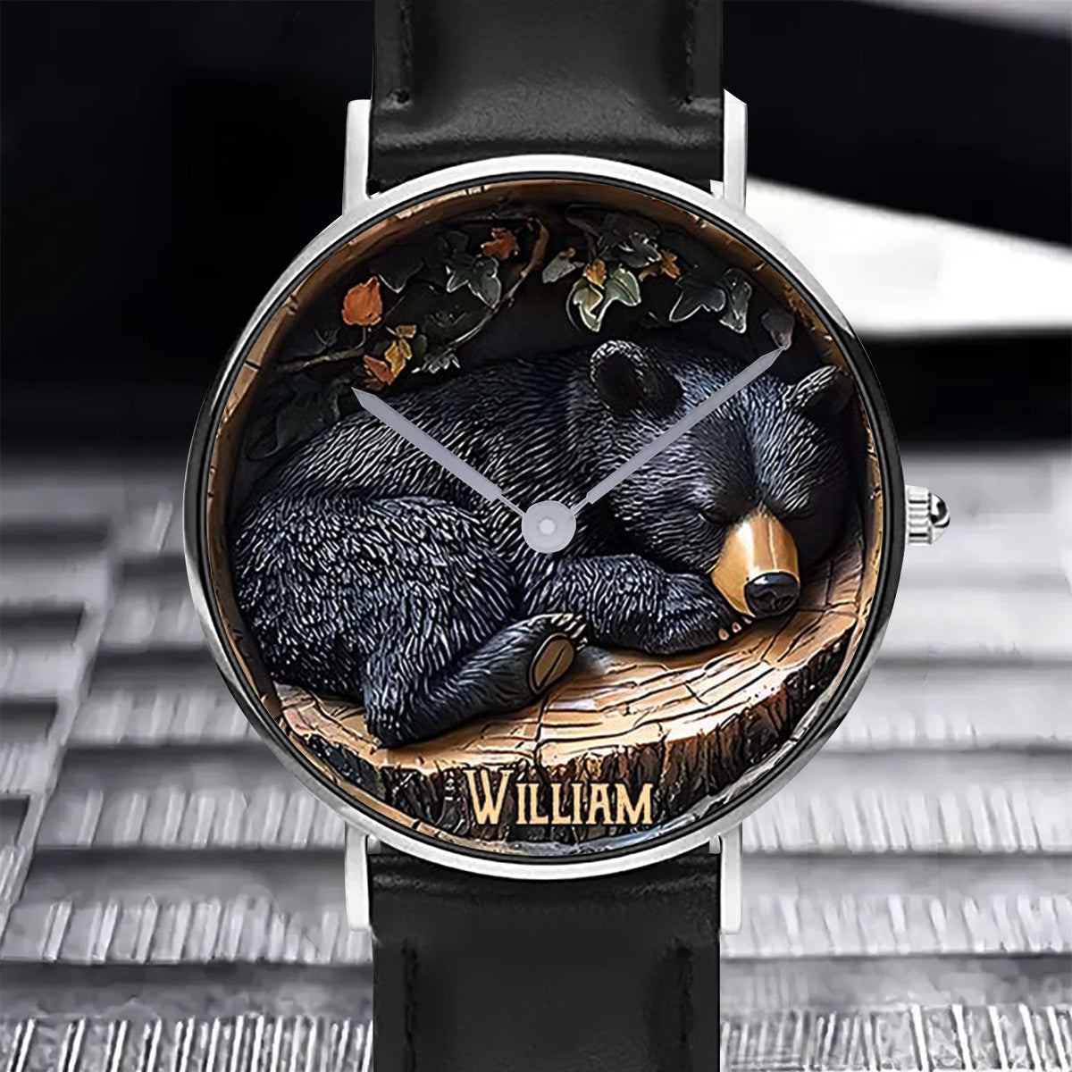 Black Bear - Personalized Hunting Hand Watch