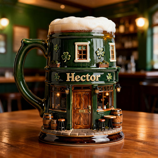 Irischer Pub – Personalisierter irischer Bierkrug