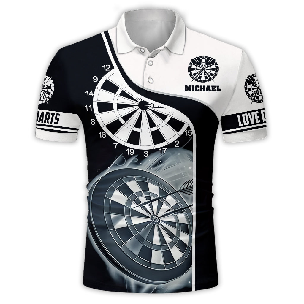 Love Darts - Personalized Polo Shirt
