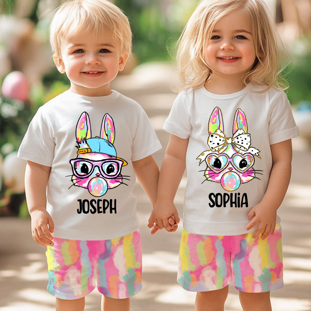 Osterkind – Personalisiertes Oster-T-Shirt & Shorts für Kinder