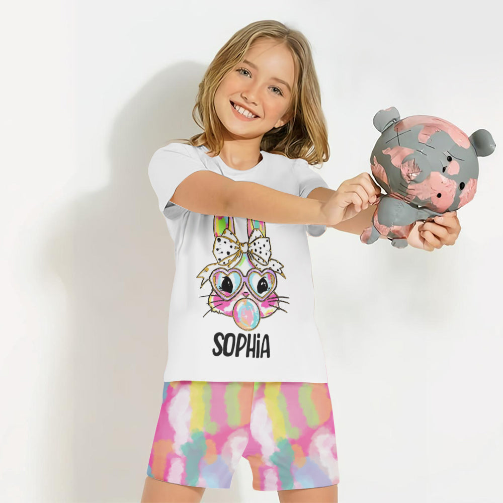 Osterkind – Personalisiertes Oster-T-Shirt & Shorts für Kinder
