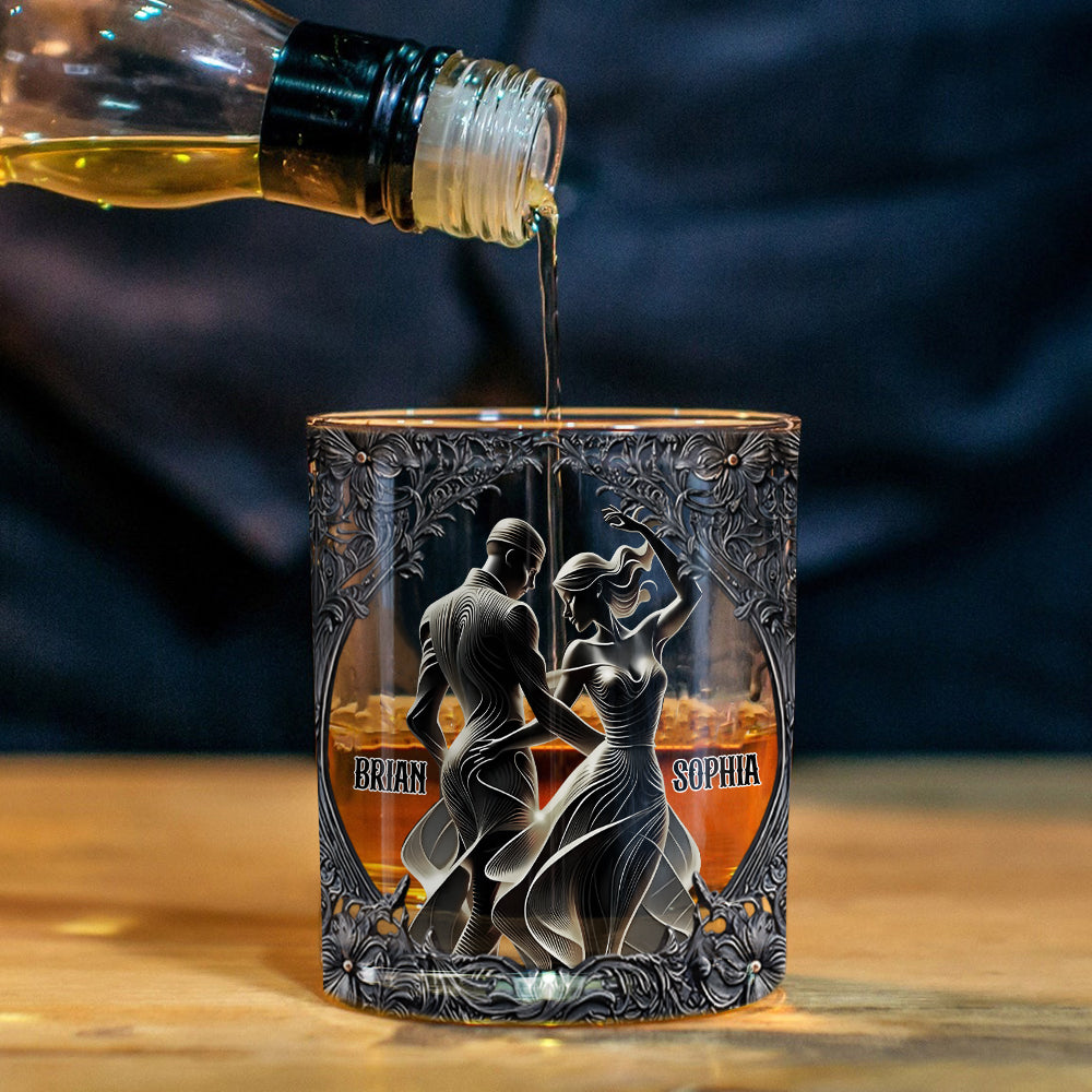 Du & Ich – Personalisiertes Whiskyglas für Paare