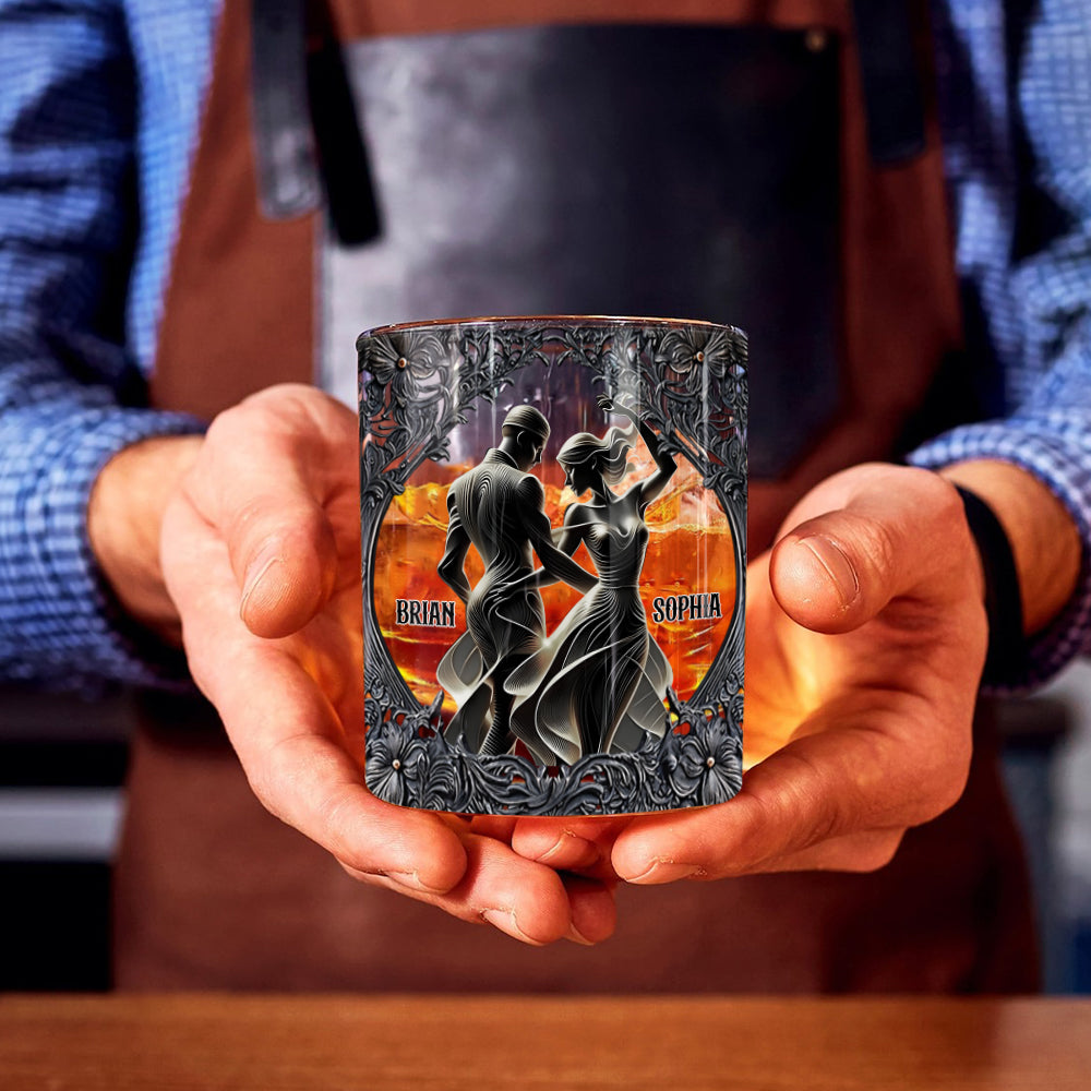 Du & Ich – Personalisiertes Whiskyglas für Paare