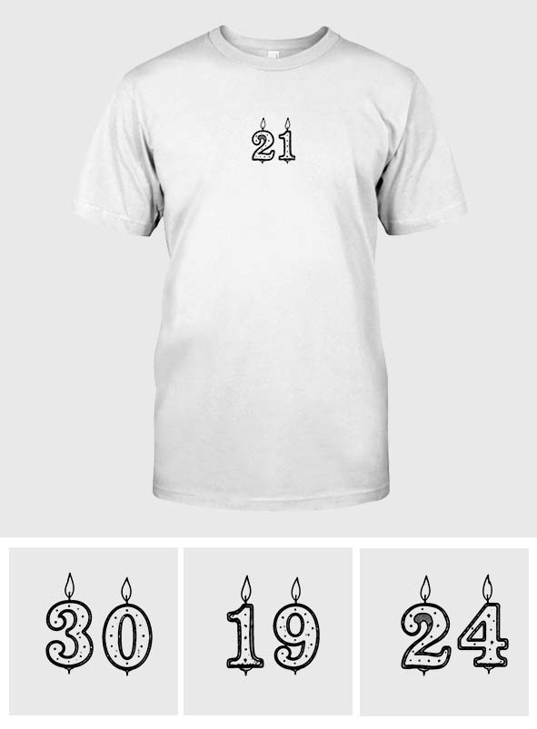 Birthday Gift - Personalized Birthday T-shirt And Hoodie