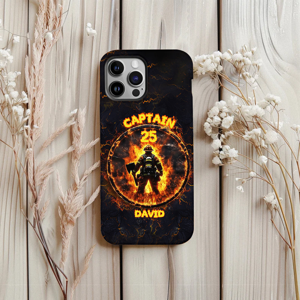 Proud Firefighter - Personalized Firefighter Full Print Phone Case