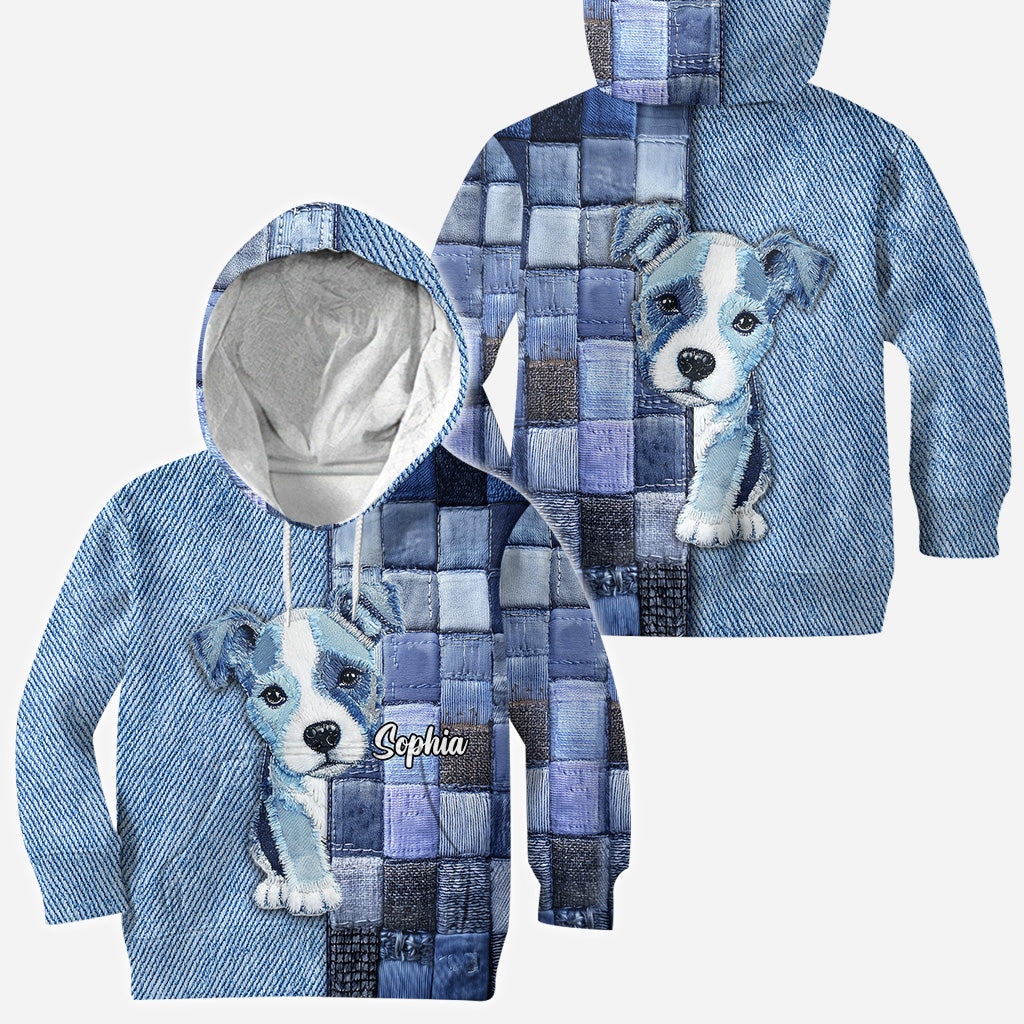 Liebe Pitbulls – Personalisiertes T-Shirt mit Hundemotiv