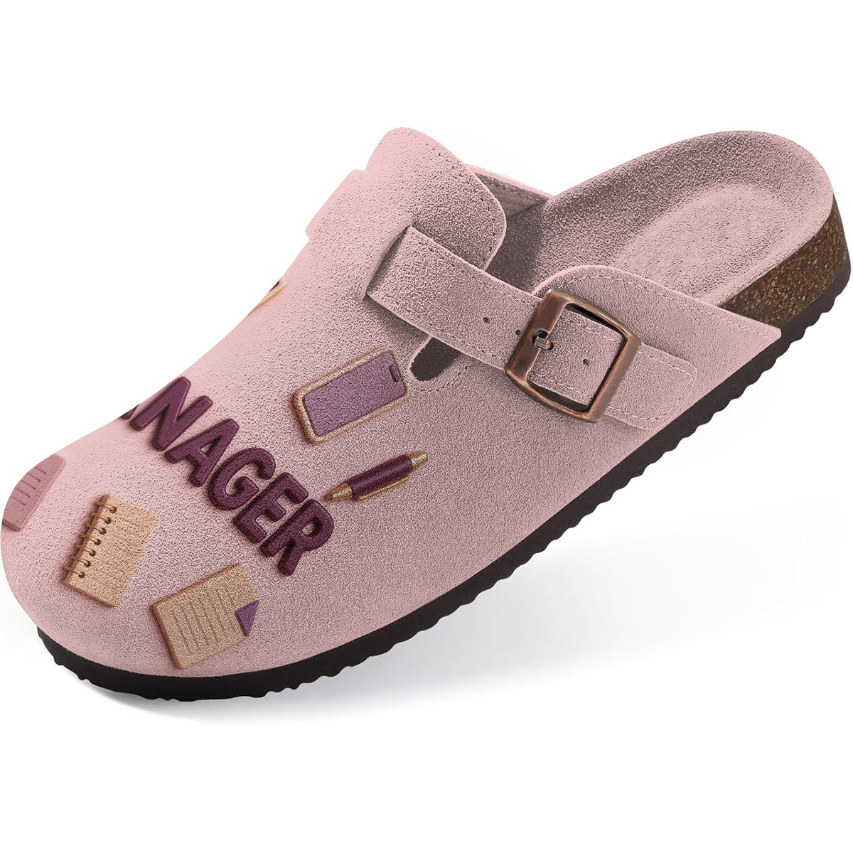 Any Photo Gift For Colleagues - Personalized Colleague Clogs With Arch Support