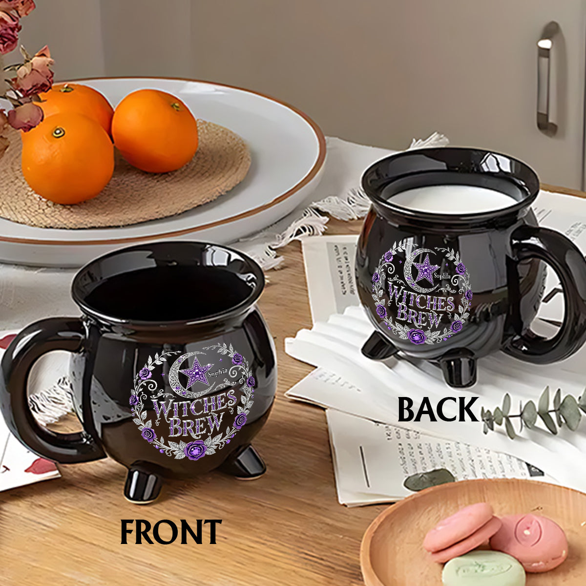 Witches Brew - Personalized Witch Cauldron Mug
