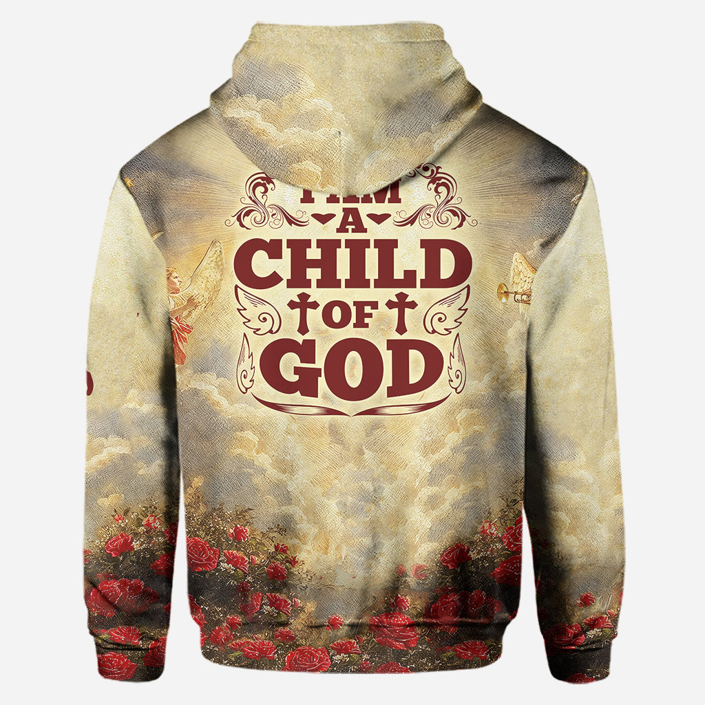 I Am A Child Of God - Personalized Christian Hoodie and Leggings