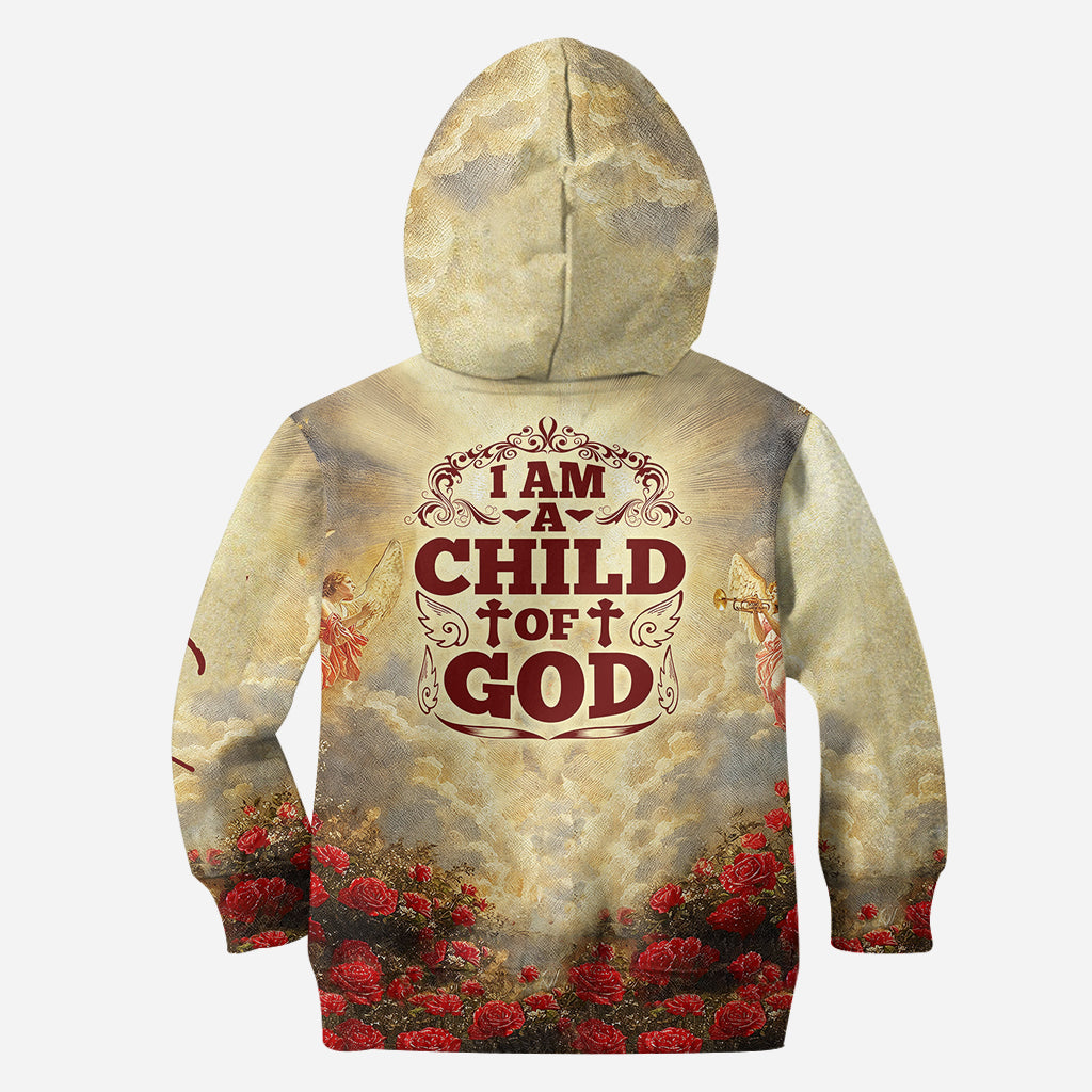 I Am A Child Of God - Personalized Christian Hoodie and Leggings